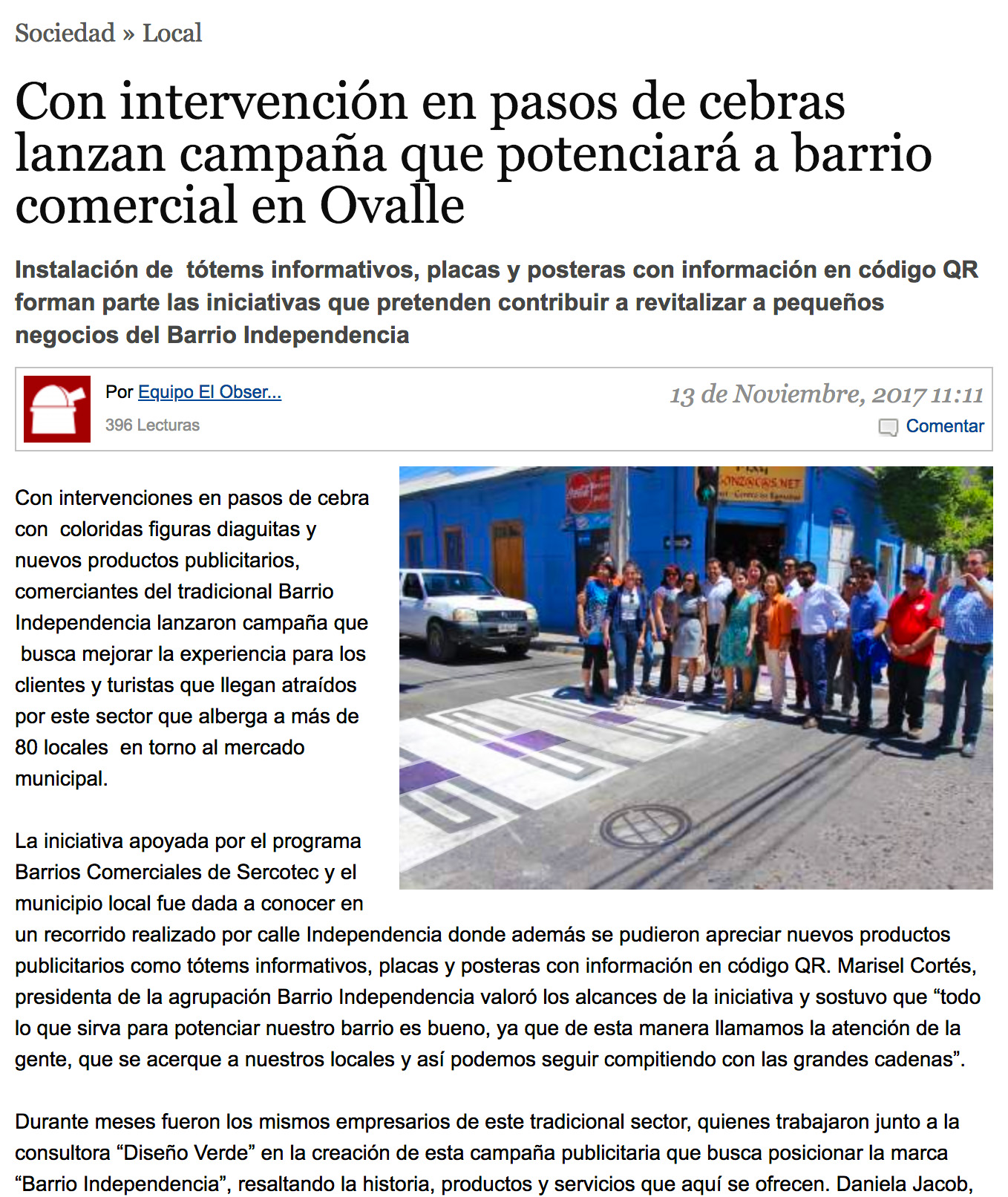 El Observador — Barrio Independencia