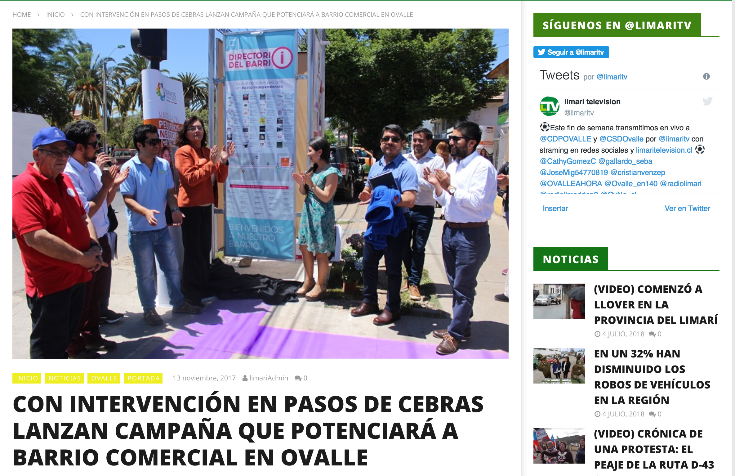 Limarí TV — Barrio Independencia